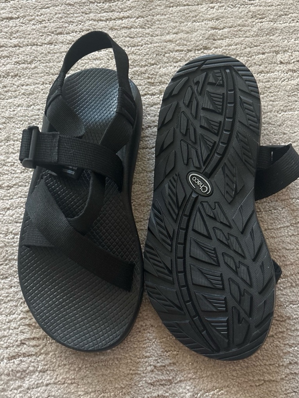 Chaco Black Z/1 Adjustable Strap Classic Sandal